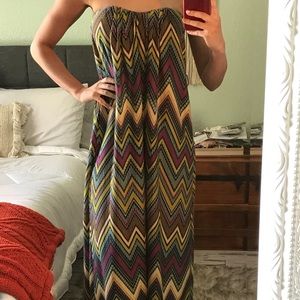 Chevron Colorful Maxi